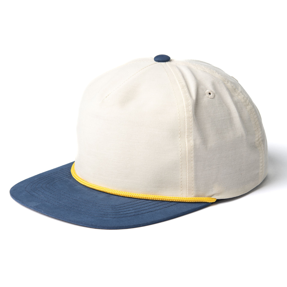 Wholesale Snapback With Rope Hats Flat Brim Unstructured Contrast Color Rubber PVC Logo Patch Single Row Buckle High Quality OEM 4