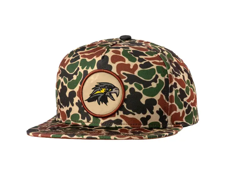 Wholesale Sports Cap High Quality Camouflage Snapback Cap with Custom Logo Hiphop UV Protection for Fishing Hunting Snapback Cap 1