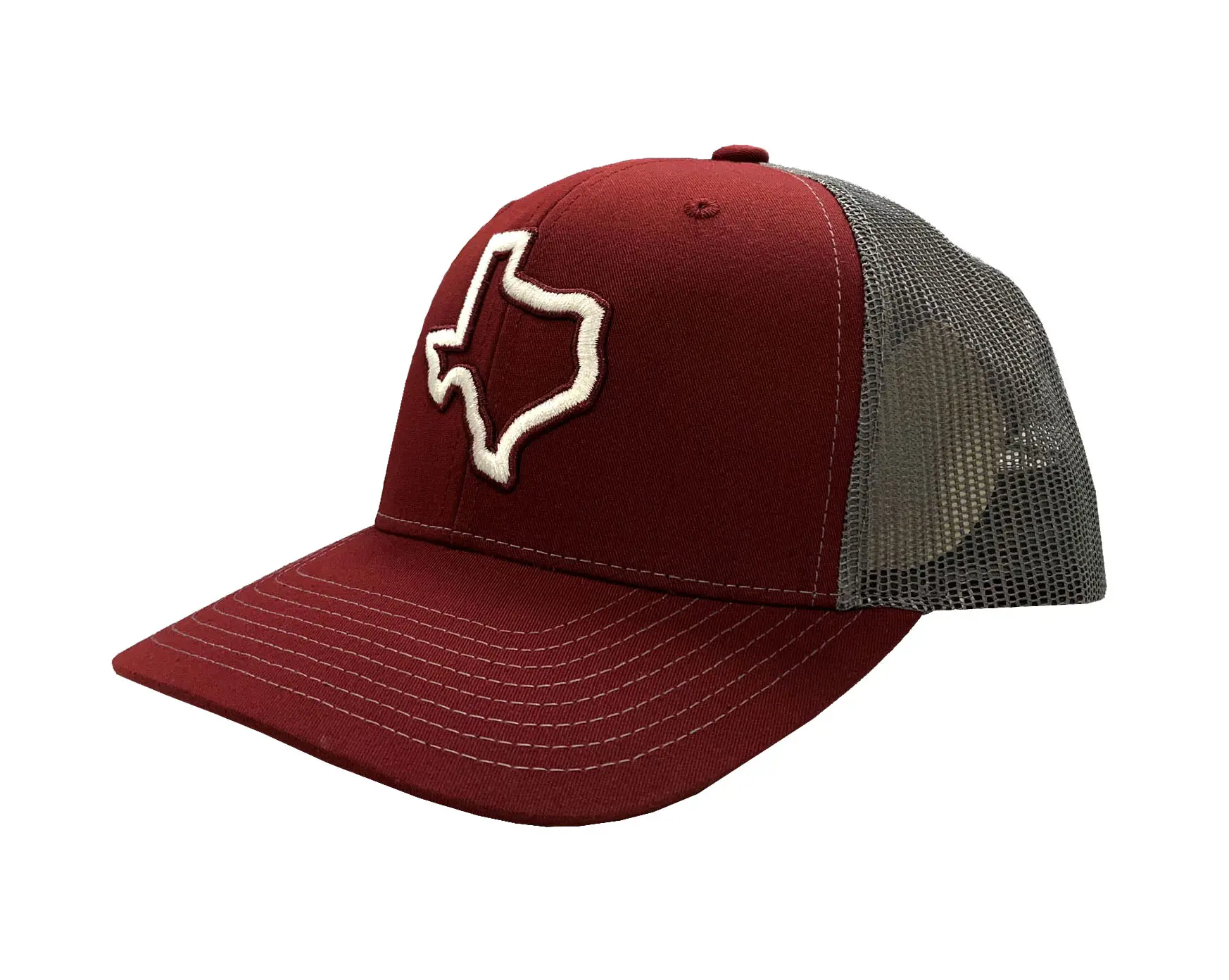 Wholesale Sports Cap Mix Color High Quality Outdoor Hats 3D Puff Embroidery 65% Cotton 35% Poly Fabric Mesh Back Trucker Hat 2