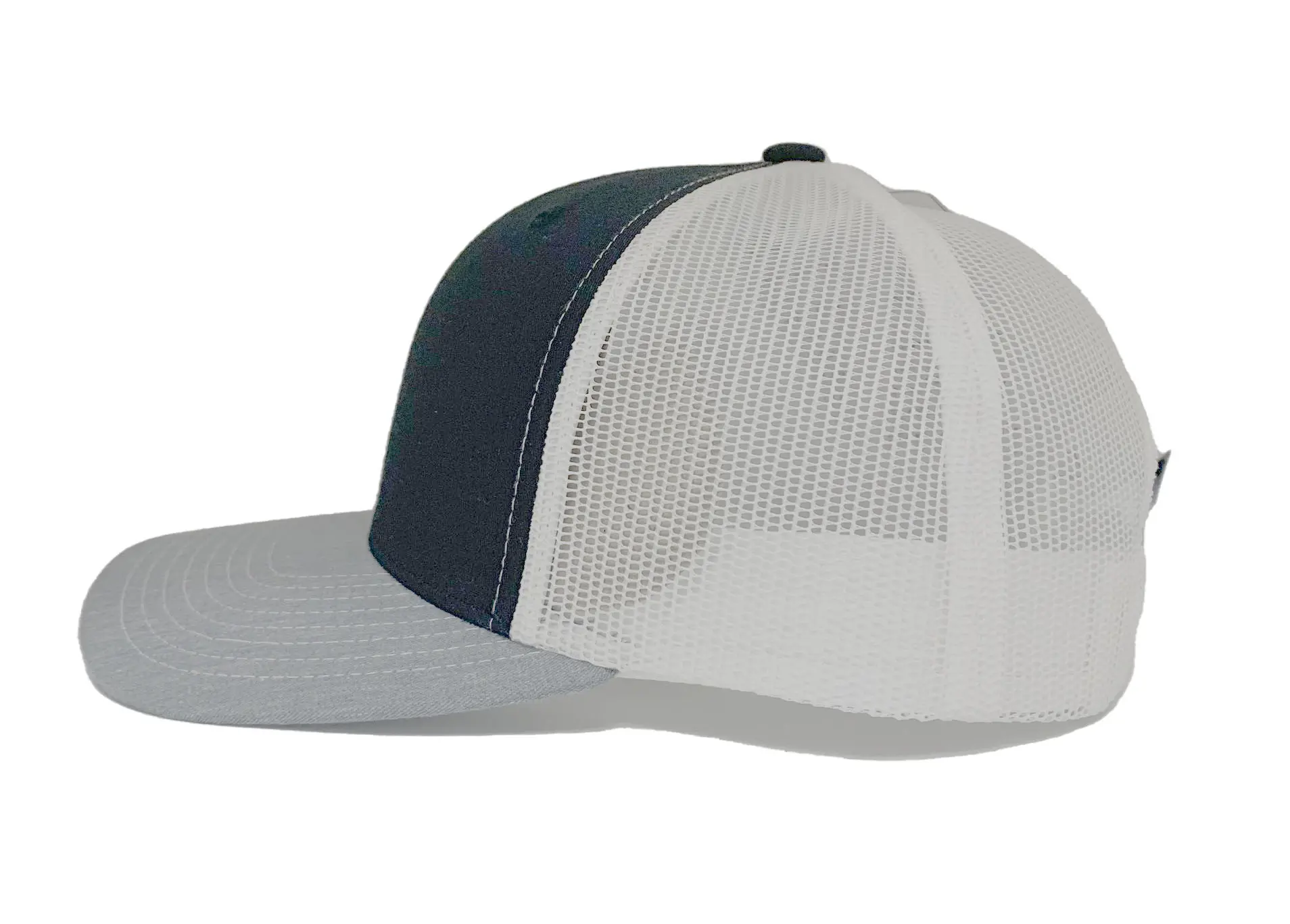 Wholesale Tri Color Custom Plain 6 Panels Trucker Hats Hot Selling Outdoor Caps Custom Color with Low MOQ in Vietnam Factory 3