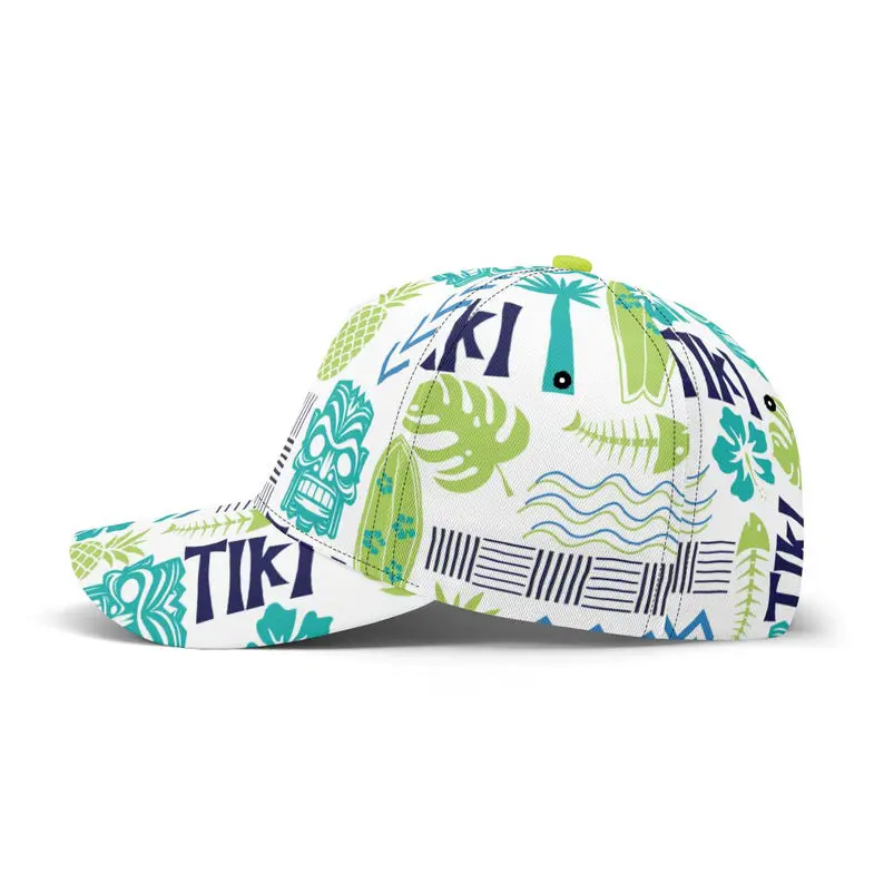 Wholesale Tropical Theme Printing Baseball Cap Custom Adjustable Vietnam Made Unisex Hats For Casual Travel Summer Gorras L01 3