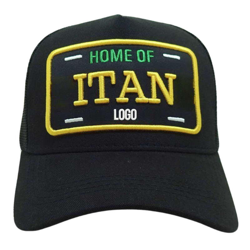 Wholesale Trucker Hat Custom Embroidered Frames Logo Patch Breathable Mesh Back Inner Tape Printing Gift Caps For Promotion L01 2