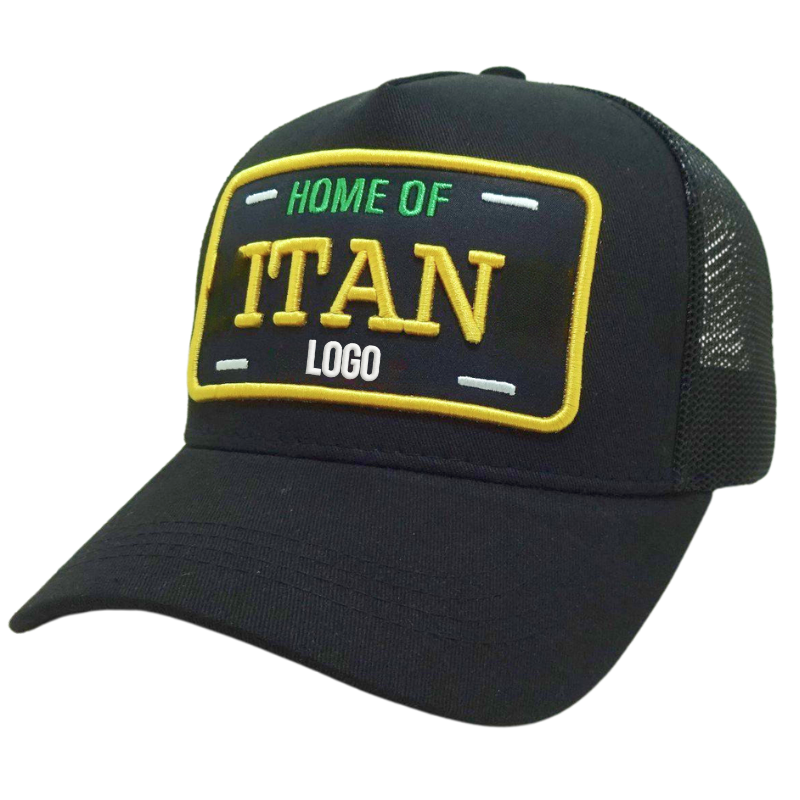 Wholesale Trucker Hat Custom Embroidered Frames Logo Patch Breathable Mesh Back Inner Tape Printing Gift Caps For Promotion L01 3
