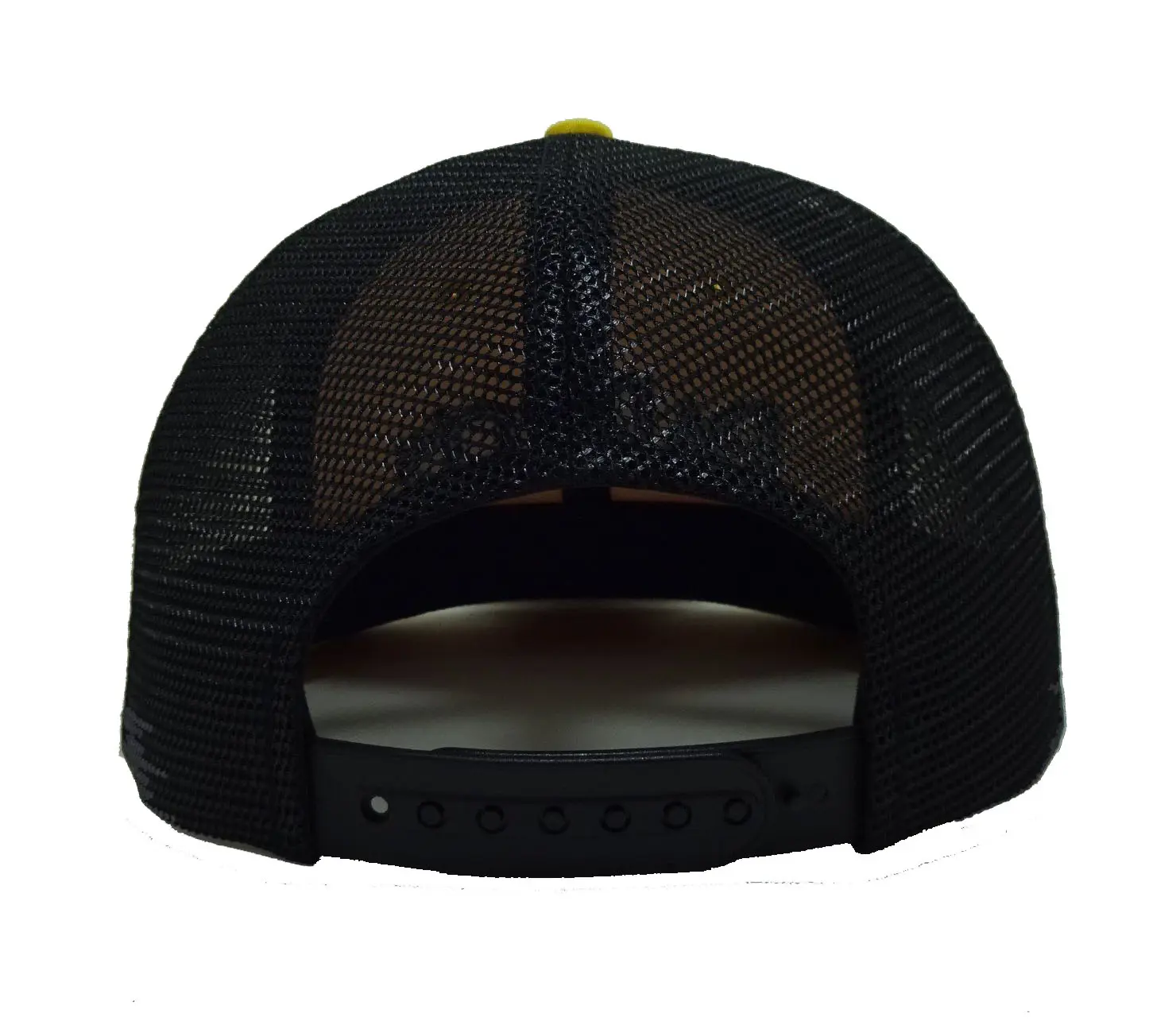 Wholesale Trucker Hat High Quality 3D Embroidery Medium Profile Yellow/Black Color Structured Snapback Cap in Vietnam Factory 6