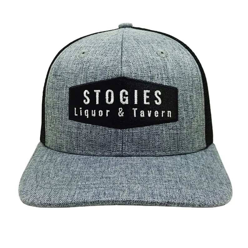 Wholesale Trucker Hat Vietnam Breathable Mesh Back With Embroidered Patch Logo Custom Caps For Men Women Outdoor Casual Style L1 2