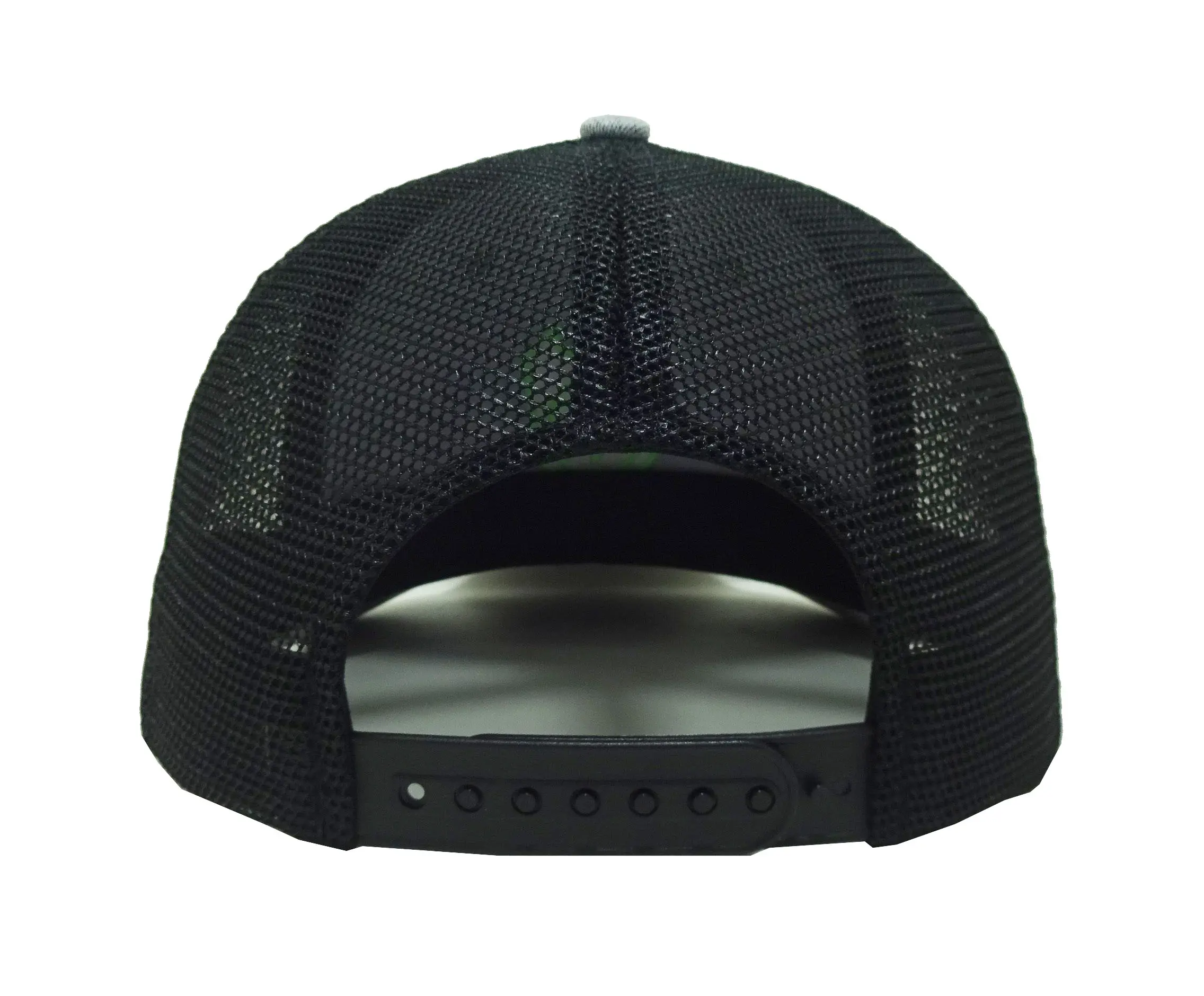 Wholesale Trucker Hats 2D Embroidery Custom Embroidery Logo Grey Color Curved Brim Medium Profile Sports Cap Trucker Cap 4