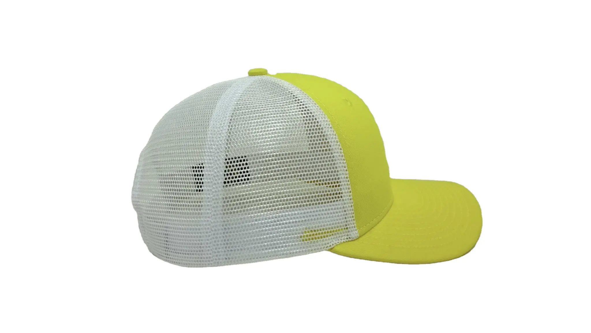 Wholesale Yellow/White Blank Trucker Hats 6 Panels for Promotional Brand Name Cheap Price in Vietnam 2