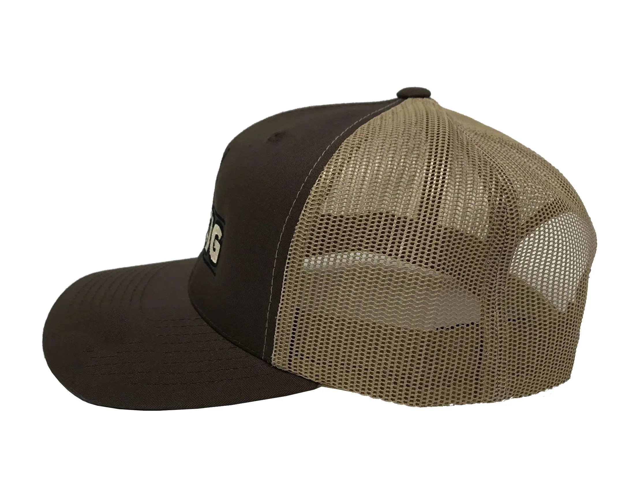 Wholesales Products 6-Panel Curved Brim Custom Logo With High Quality Medium Profile Outdoor Sports Cap Trucker Hat Snapback Cap 3
