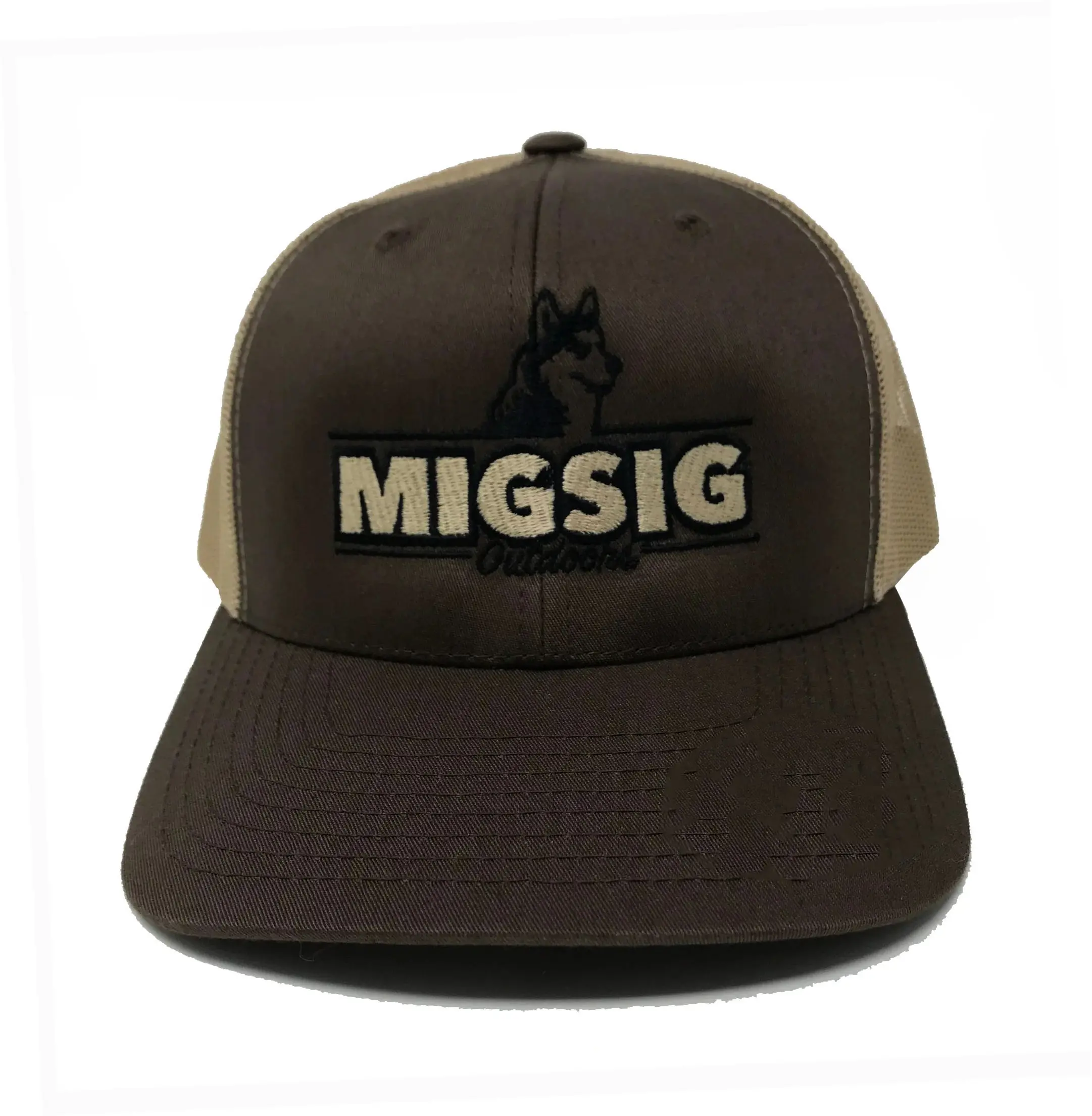 Wholesales Products 6-Panel Curved Brim Custom Logo With High Quality Medium Profile Outdoor Sports Cap Trucker Hat Snapback Cap 1