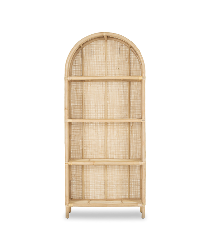 Wicker shelf with mesh for living room Made In Vietnam Eco-friendly material used for Home decoration Storage shelf Wholesale 1