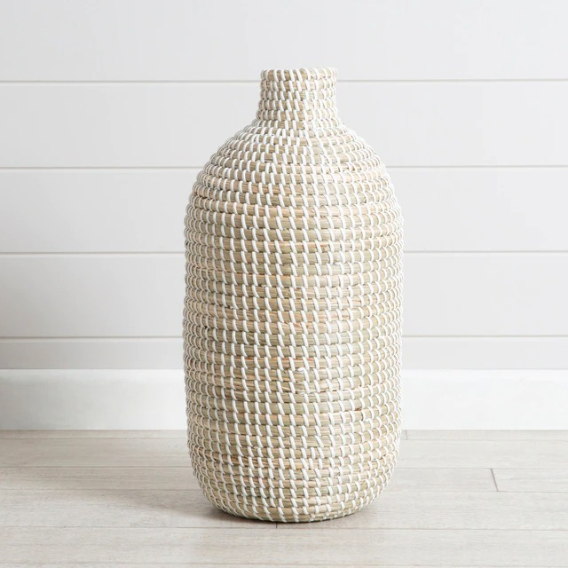 Woven natural seagrass vase Made in Vietnam Ecofriendly material for Home Decor and tableware decoration Wholesale 2