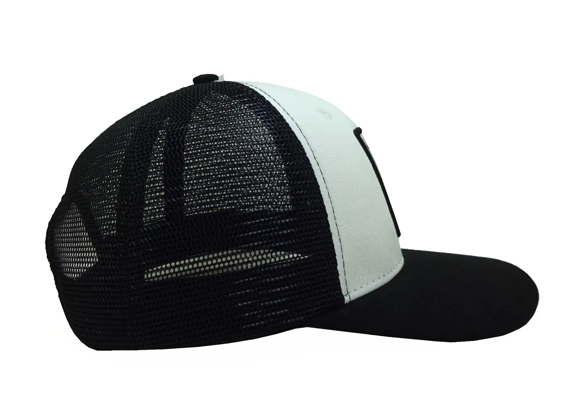 Woven Patch Logo Hiphop Outdoor Wholesale Products Trucker Hat 6-Panel Curved Brim High Quality Gorras Sports Cap Trucker Hat 4