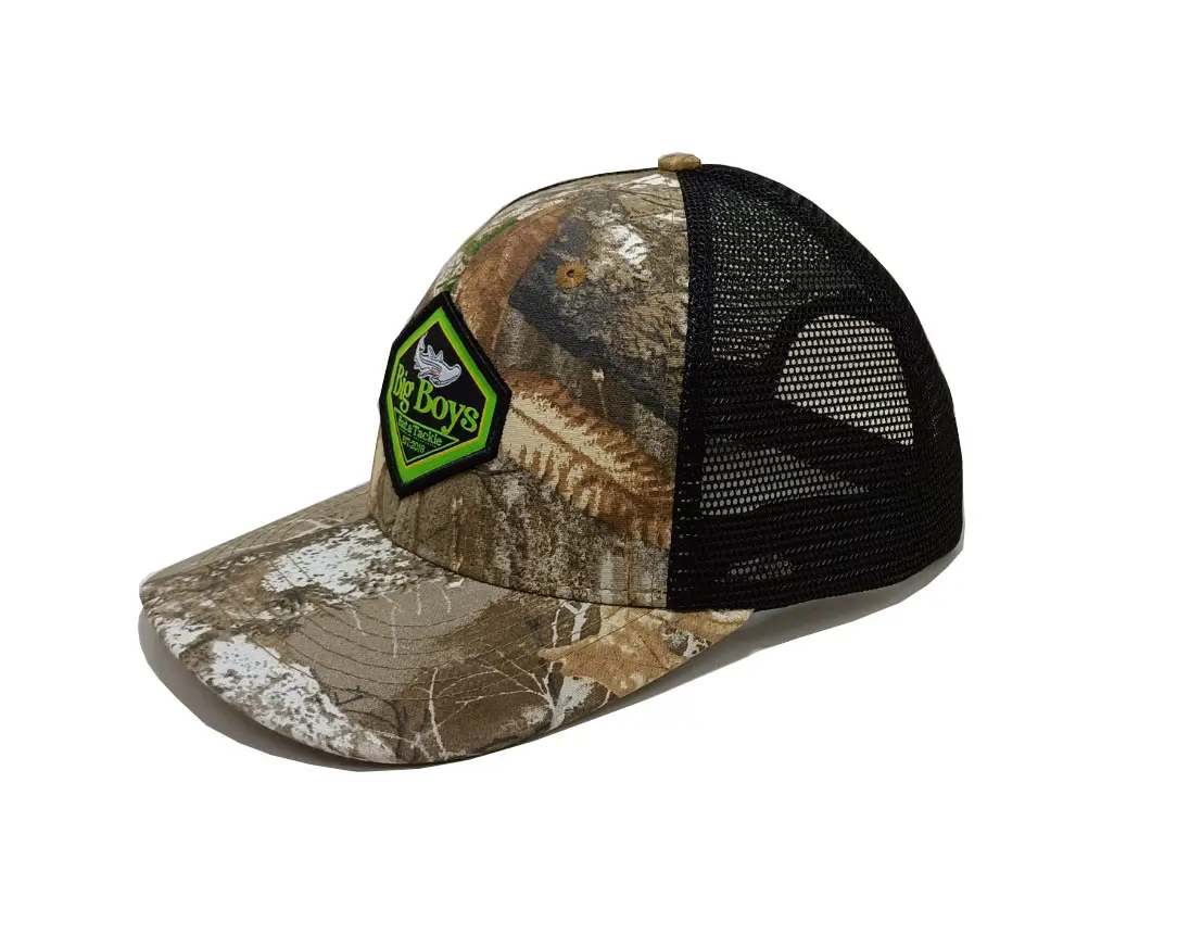 Woven Patch Logo Printing Camo Promotional Hat Sport Dad Cap Leather Logo Trucker Hats Snapback Caps 2