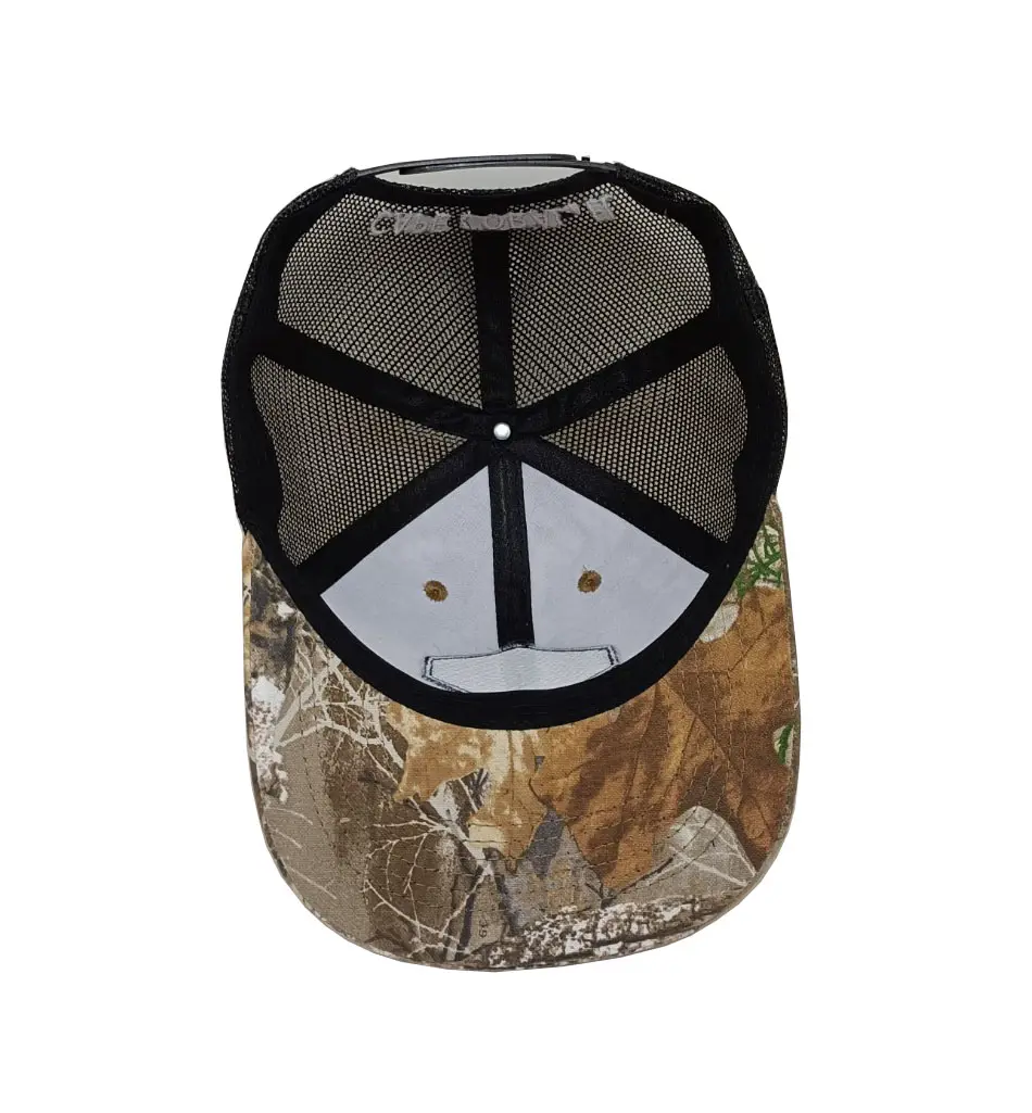 Woven Patch Logo Printing Camo Promotional Hat Sport Dad Cap Leather Logo Trucker Hats Snapback Caps 4