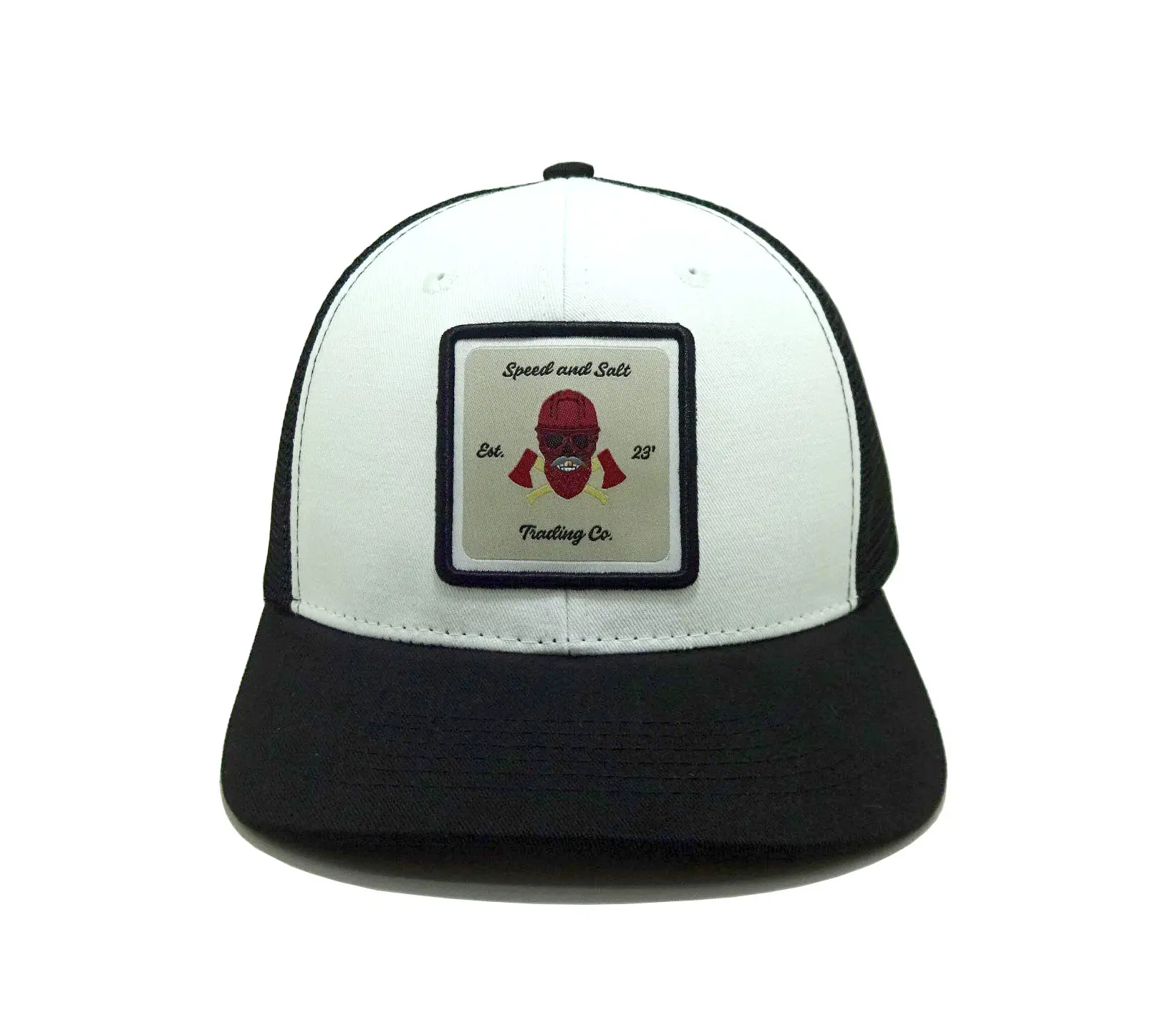 Woven Patch Logo Trucker Cap Snapback Hats Vietnam Supplier High Quality Caps for Brand Custom Dad Hat