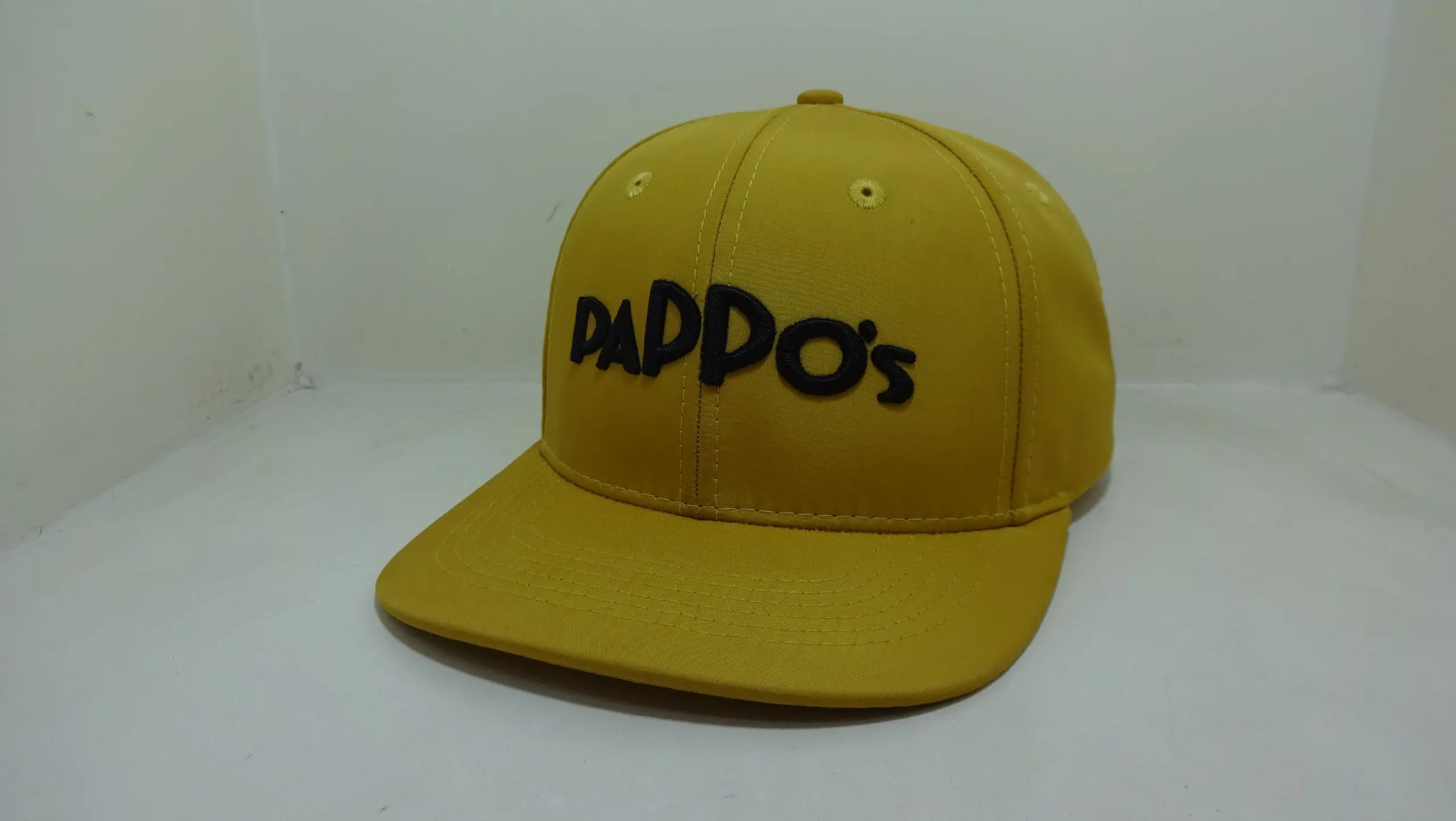 Yellow Color 3D Embroidery Logo Snapback for Men Custom Design Baseball Hats Polyester Lightweight and Sport Caps 5