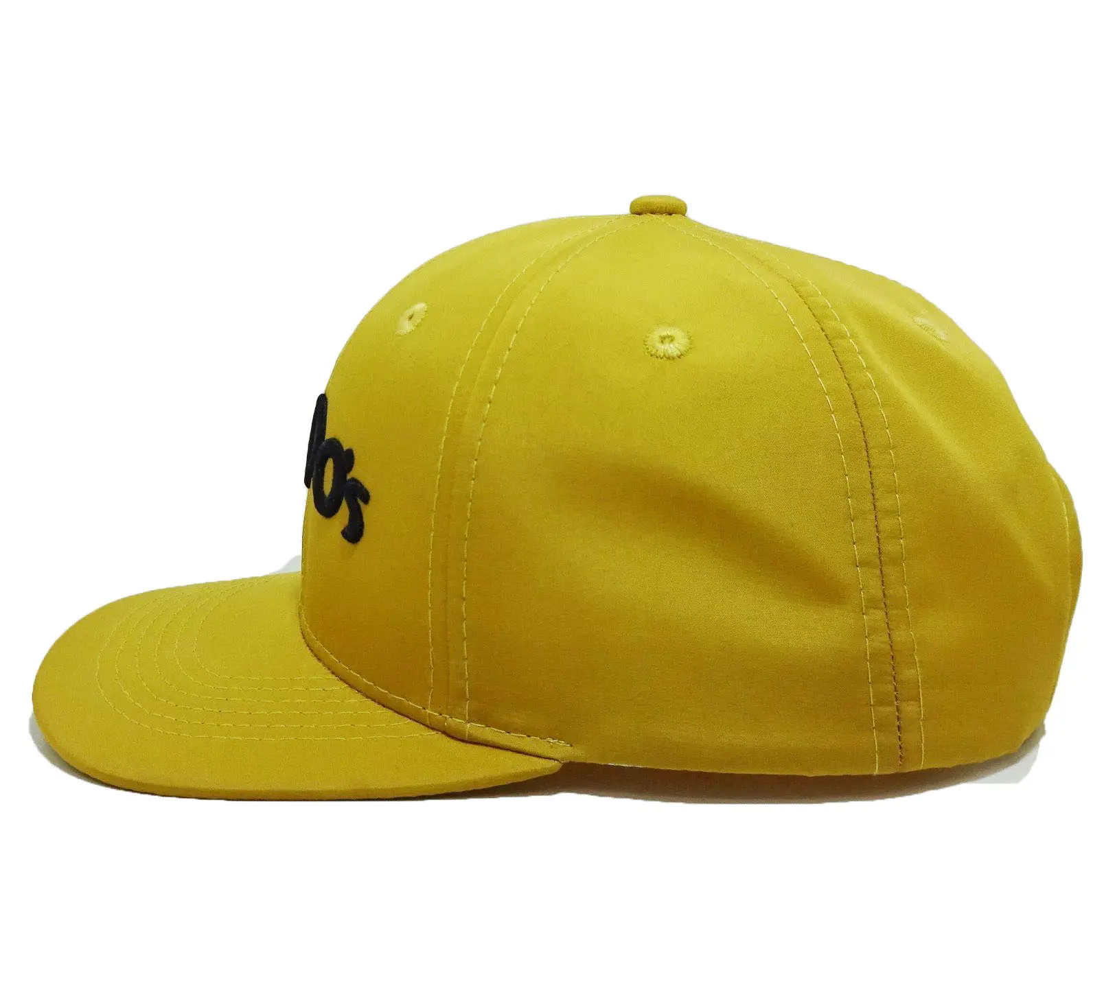 Yellow Color 3D Embroidery Logo Snapback for Men Custom Design Baseball Hats Polyester Lightweight and Sport Caps 4